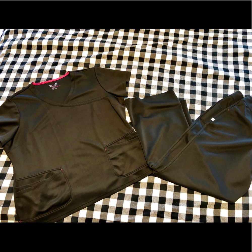 Smitten Brand Black Scrubs- XXL 2x
